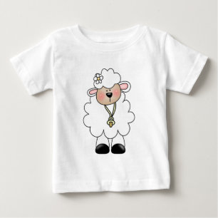 T-shirts et cadeaux blancs d'agneau