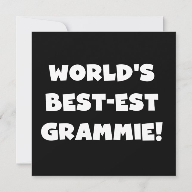 T-shirts et cadeaux blancs Grammie les plus beaux  (Devant)