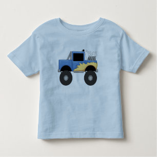 T-shirts et cadeaux bleus de camion de monstre
