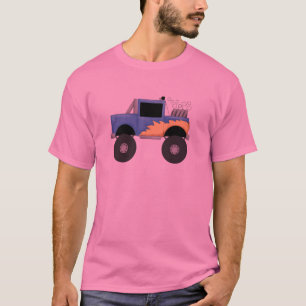 T-shirts et cadeaux bleus de camion de monstre