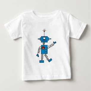 T-shirts et cadeaux bleus de robot