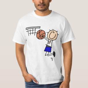 T-shirts et cadeaux bleus de tir en suspension de