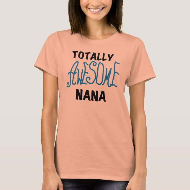 T-shirts et cadeaux bleus totalement (Devant)