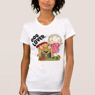 T-shirts et cadeaux blonds de fille d'amoureux des