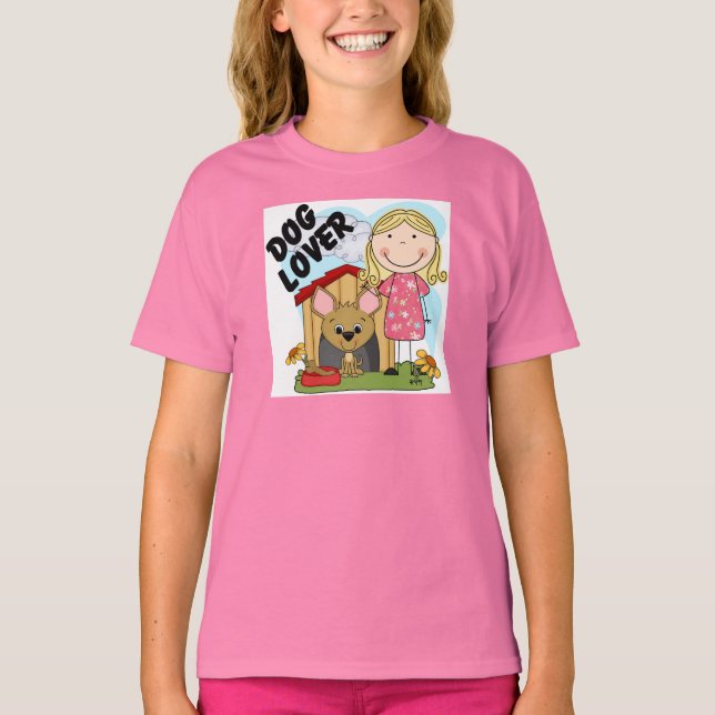 T-shirts et cadeaux blonds de fille d'amoureux des (Devant)