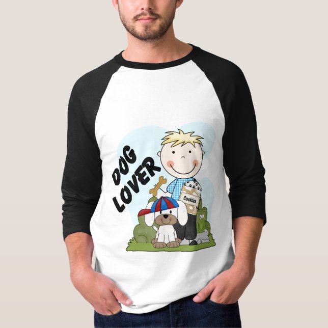T-shirts et cadeaux blonds de garçon d'amoureux (Devant)