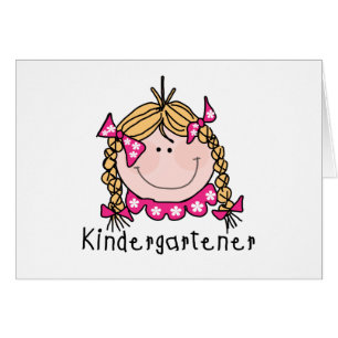 T-shirts et cadeaux blonds de Kindergartener de