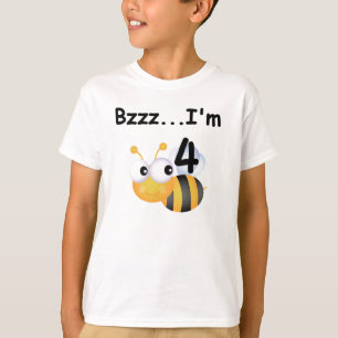 T-shirts et cadeaux Buzz Bumblebee 4e anniversaire