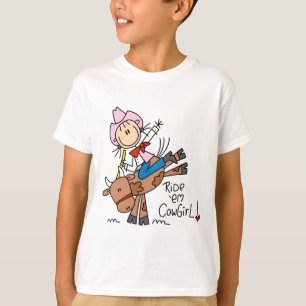 T-shirts et Cadeaux Cavalier Cowgirl sur Taureau