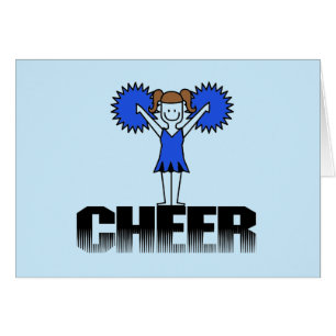 T-shirts et cadeaux Cheerleading bleus