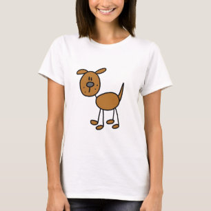 T-shirts et Cadeaux Chien Marron