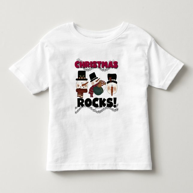T-shirts et cadeaux Christmas Rocks (Devant)