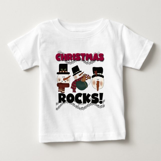T-shirts et cadeaux Christmas Rocks (Devant)