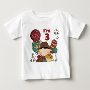 T-shirts et cadeaux Cowboy 3e anniversaire