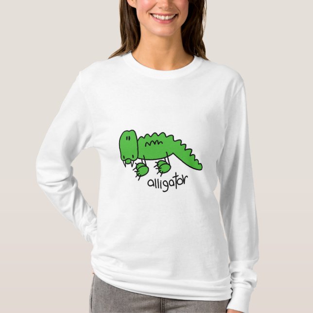 T-shirts et cadeaux d'alligator (Devant)