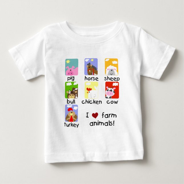 T-shirts et cadeaux d'animaux de ferme (Devant)