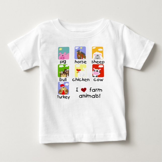 T-shirts et cadeaux d'animaux de ferme (Devant)