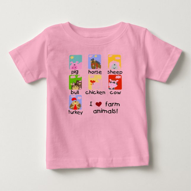 T-shirts et cadeaux d'animaux de ferme (Devant)