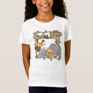 T-shirts et cadeaux d'animaux de jungle de bébé