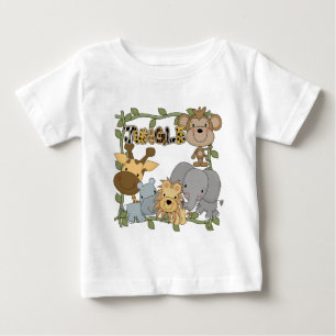 T-shirts et cadeaux d'animaux de jungle de bébé