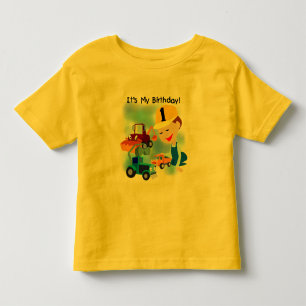 T-shirts et cadeaux d'anniversaire de construction