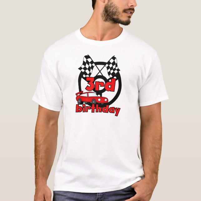 T-shirts et cadeaux d'anniversaire de courses (Devant)