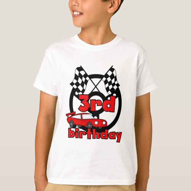 T-shirts et cadeaux d'anniversaire de courses (Devant)
