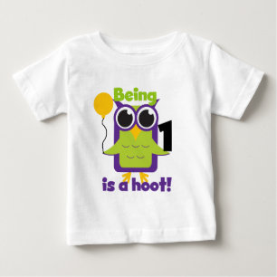 T-shirts et cadeaux d'anniversaire de hibou de
