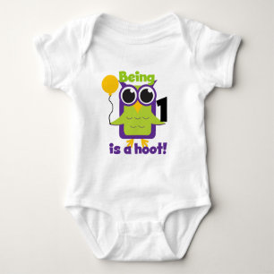 T-shirts et cadeaux d'anniversaire de Hoot Owl 1er