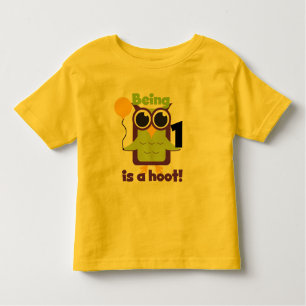 T-shirts et cadeaux d'anniversaire de Hoot Owl 1er
