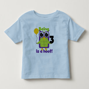 T-shirts et cadeaux d'anniversaire de Hoot Owl 3e
