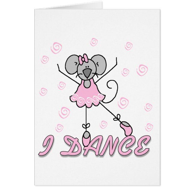 T-shirts et cadeaux de ballet de souris (Devant)