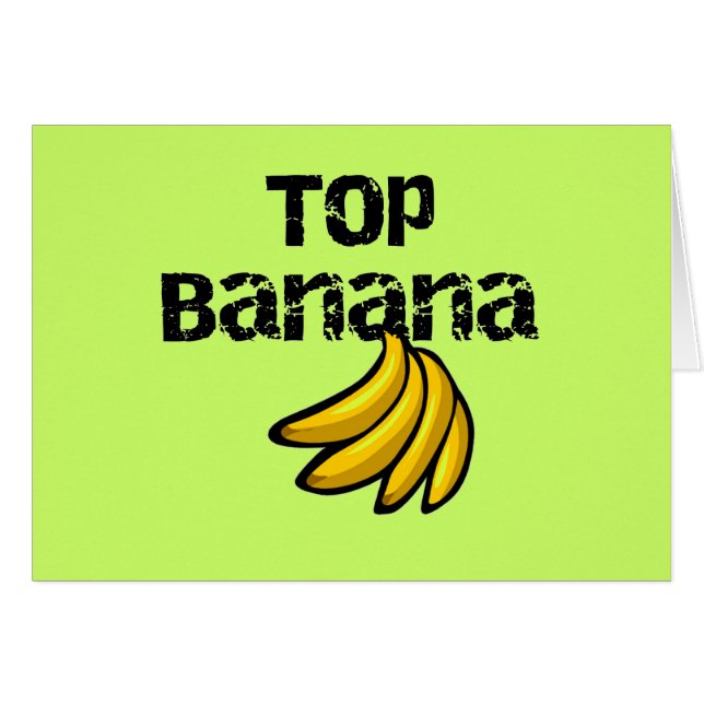 T-shirts et cadeaux de banane supérieure (Devant horizontal)