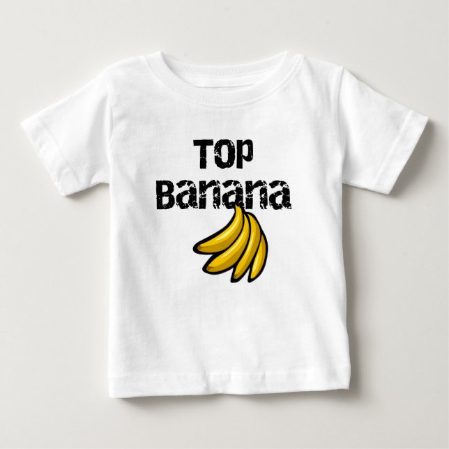 T-shirts et cadeaux de banane supérieure (Devant)
