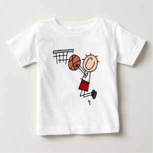 T-shirts et cadeaux de basketball Jump Shot Rouge