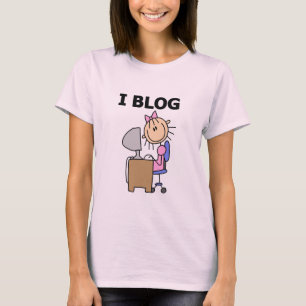T-shirts et cadeaux de blog de la fille I