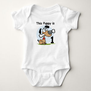 T-shirts et cadeaux de cet anniversaire de chiot