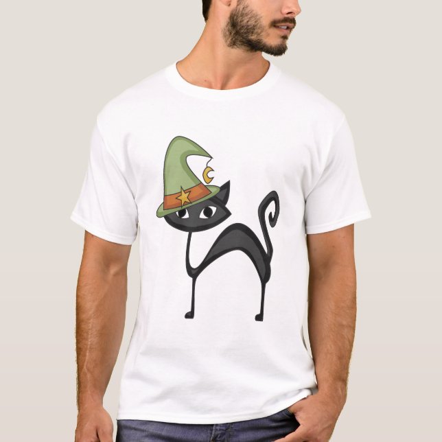 T-shirts et cadeaux de chat de Halloween (Devant)