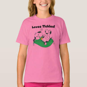 T-shirts et cadeaux de chatouillements d'amours