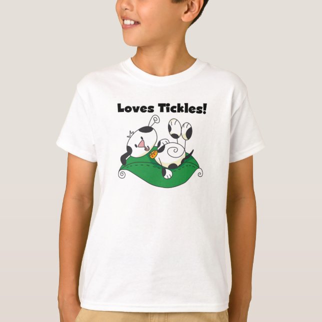 T-shirts et cadeaux de chatouillements d'amours (Devant)