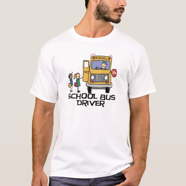 T-shirts et cadeaux de chauffeur d'autobus (Devant)