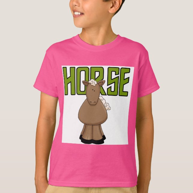 T-shirts et cadeaux de cheval (Devant)