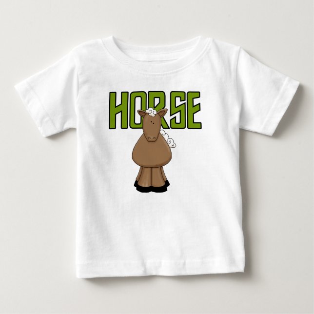 T-shirts et cadeaux de cheval (Devant)