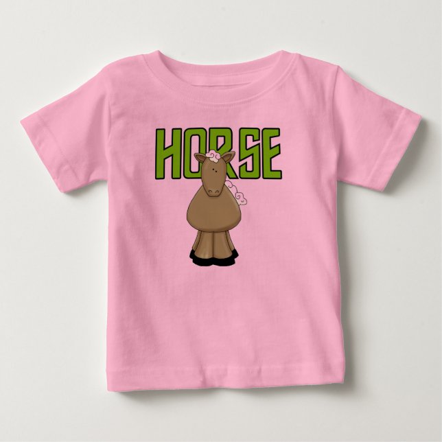 T-shirts et cadeaux de cheval (Devant)