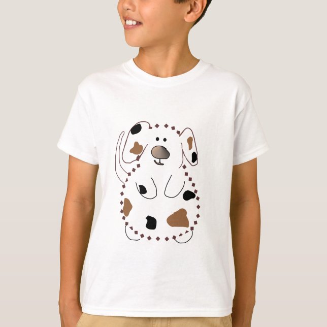 T-shirts et cadeaux de chien de bande dessinée (Devant)