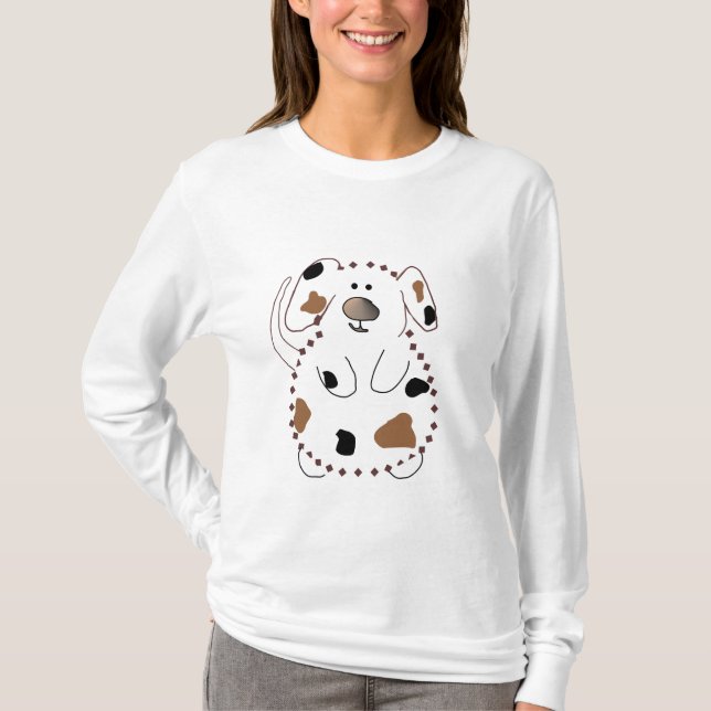 T-shirts et cadeaux de chien de bande dessinée (Devant)