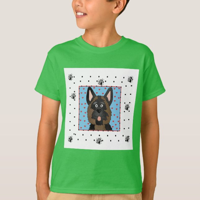 T-shirts et cadeaux de chien de berger allemand (Devant)