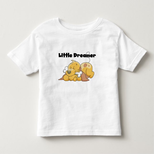 T-shirts et cadeaux de chien Little Dreamer (Devant)