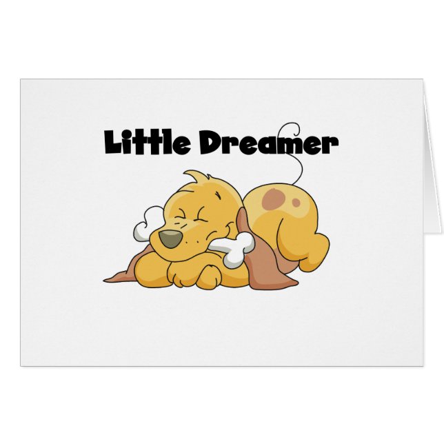 T-shirts et cadeaux de chien Little Dreamer (Devant horizontal)