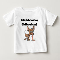 T-shirts et cadeaux de chiwawa de La de La d'Oohhh